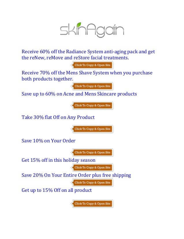 acne free coupon code